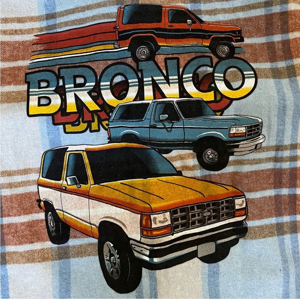 Ford Bronco flannel shacket xxl - Picture 2 of 3